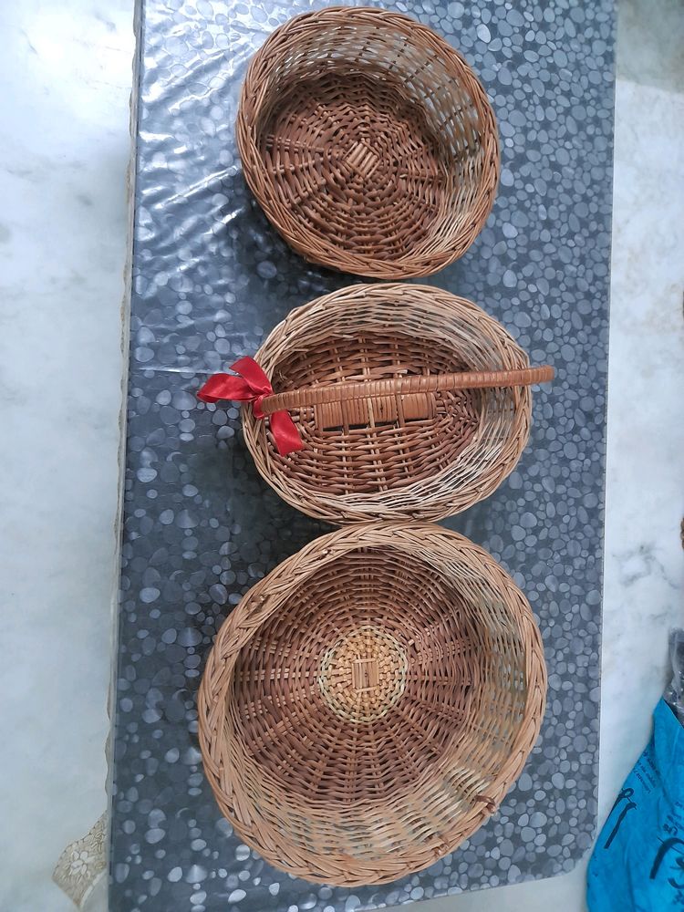 Fruits And Vegetables Baskets.