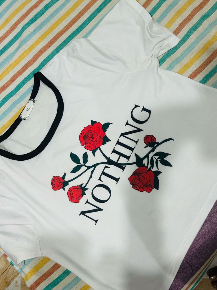 Graphic Rose Tee