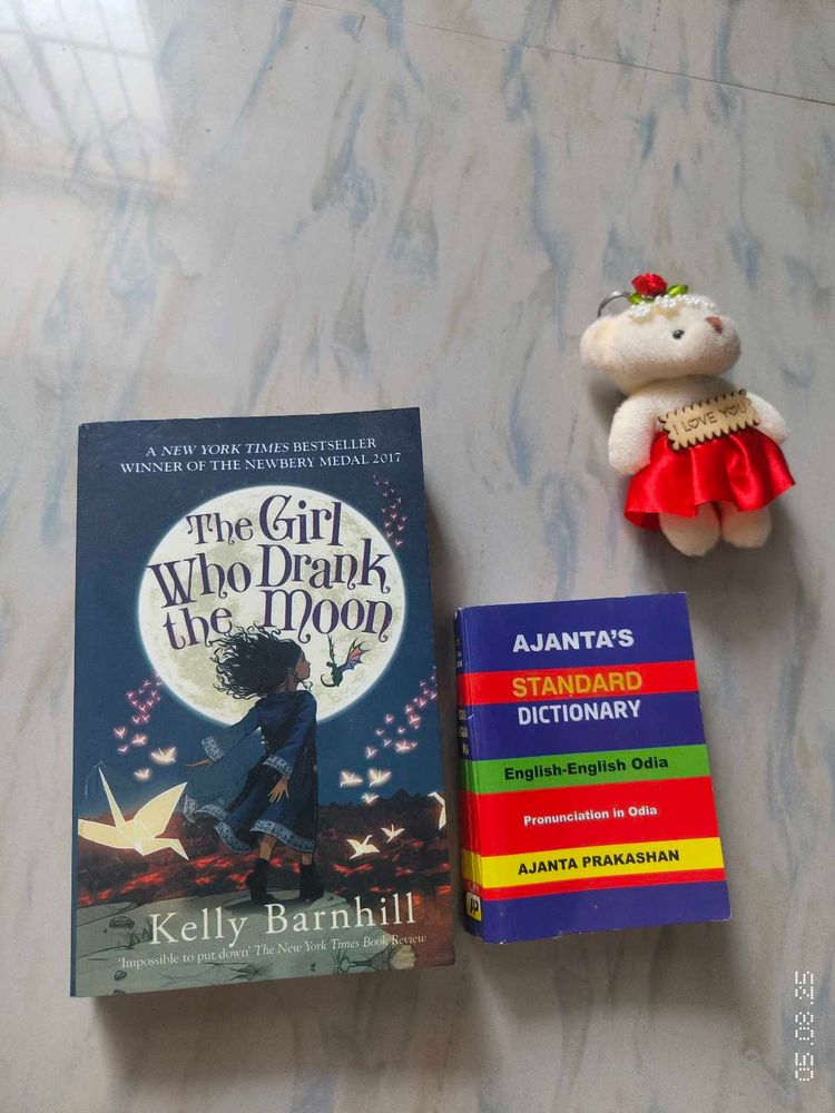 The Girl Who Drank Moon by Kelly Barnhill + Ajanta