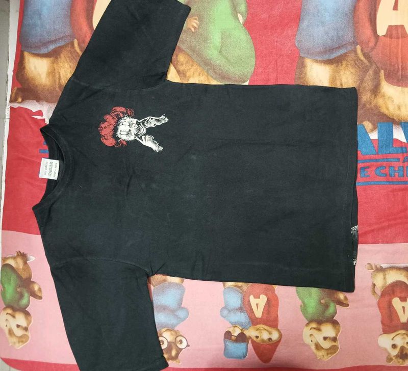 Black Graphic Tshirt