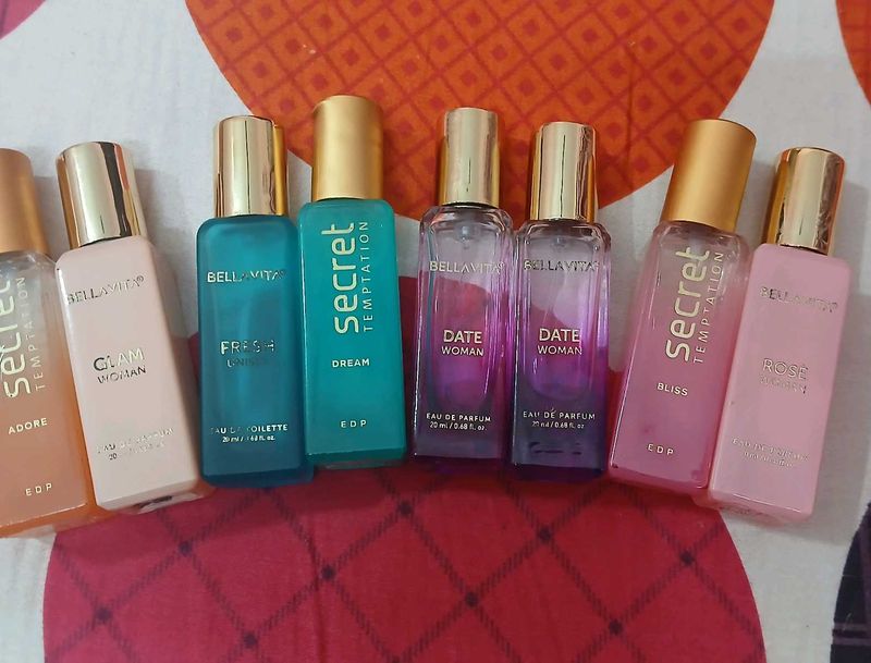 Bella Vita &amp; Secret Temptation Perfumes( any 2 )