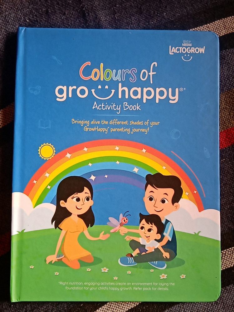 ACTIVITY BOOK(COLOURS OF GROW HAPPY)