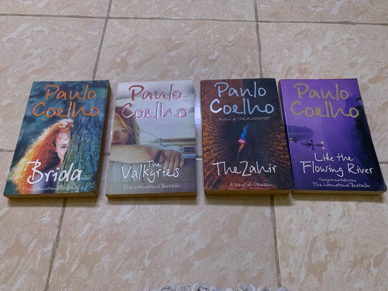 Collection Of 4 Books By Paulo Coelho