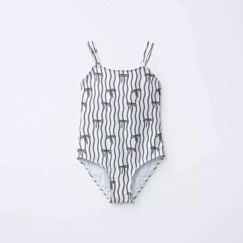 Zara girl’s Striped Swimsuit