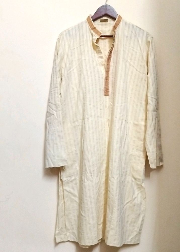 MANYAVAR cream Ethnic WEAR FOR MEN