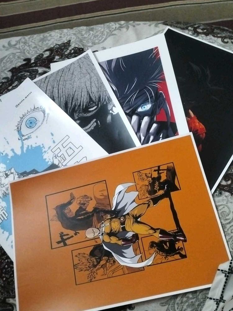 5 poster Combo A4 Size