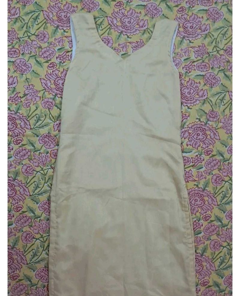 Stitched Golden Kurta