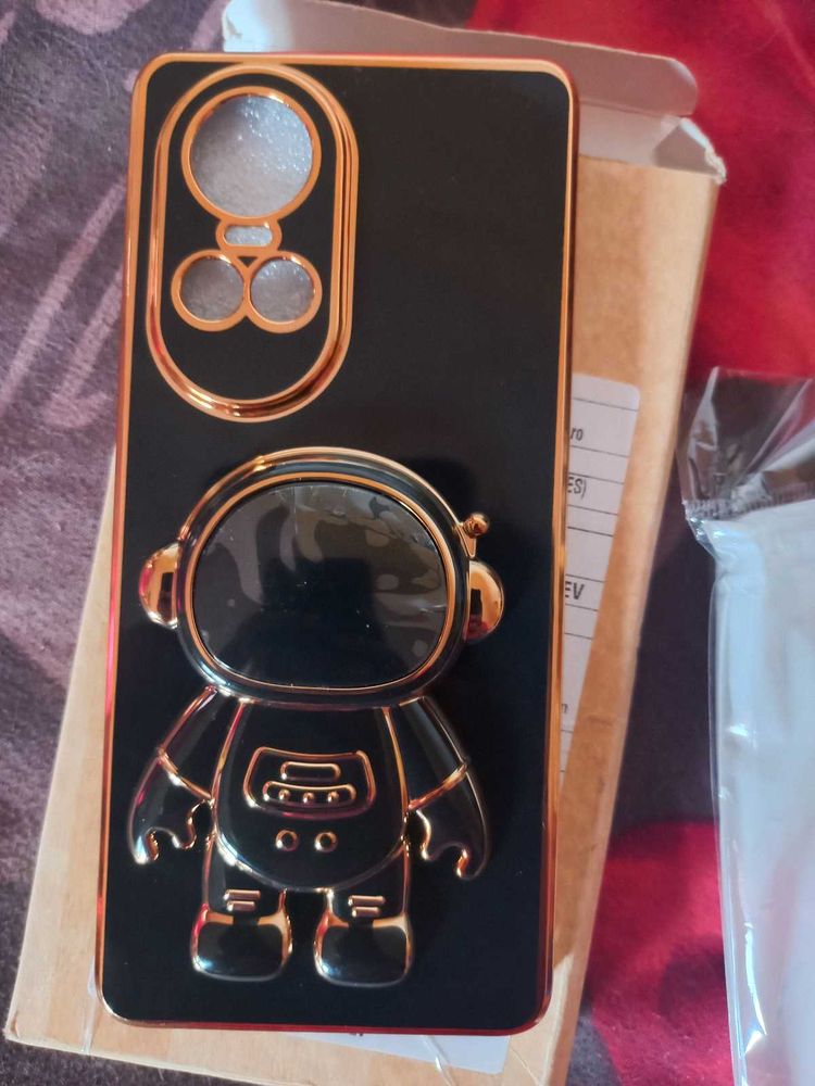 Astronaut Phone Case(black)- Oppo Reno 10 Pro