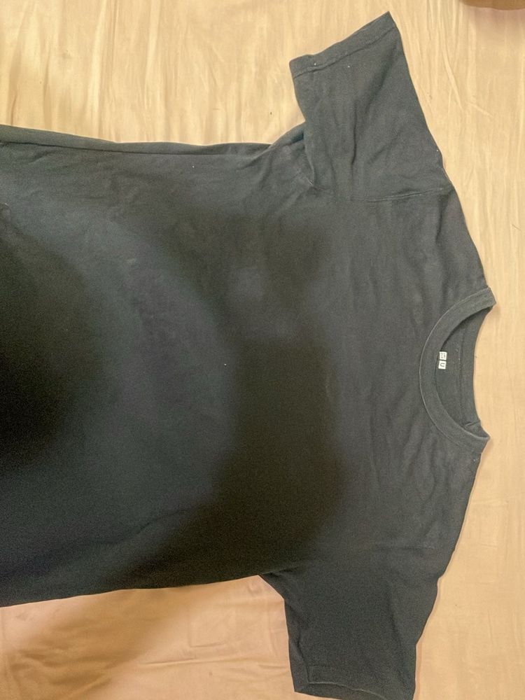 Black Crew Neck Tee