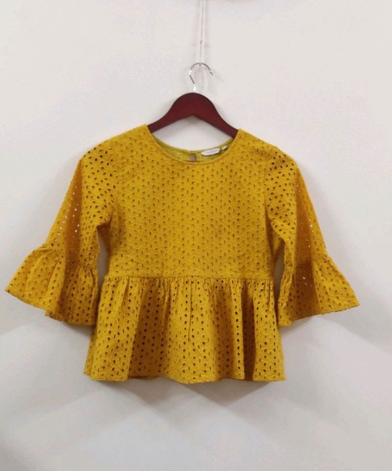 Cute Mustard Top