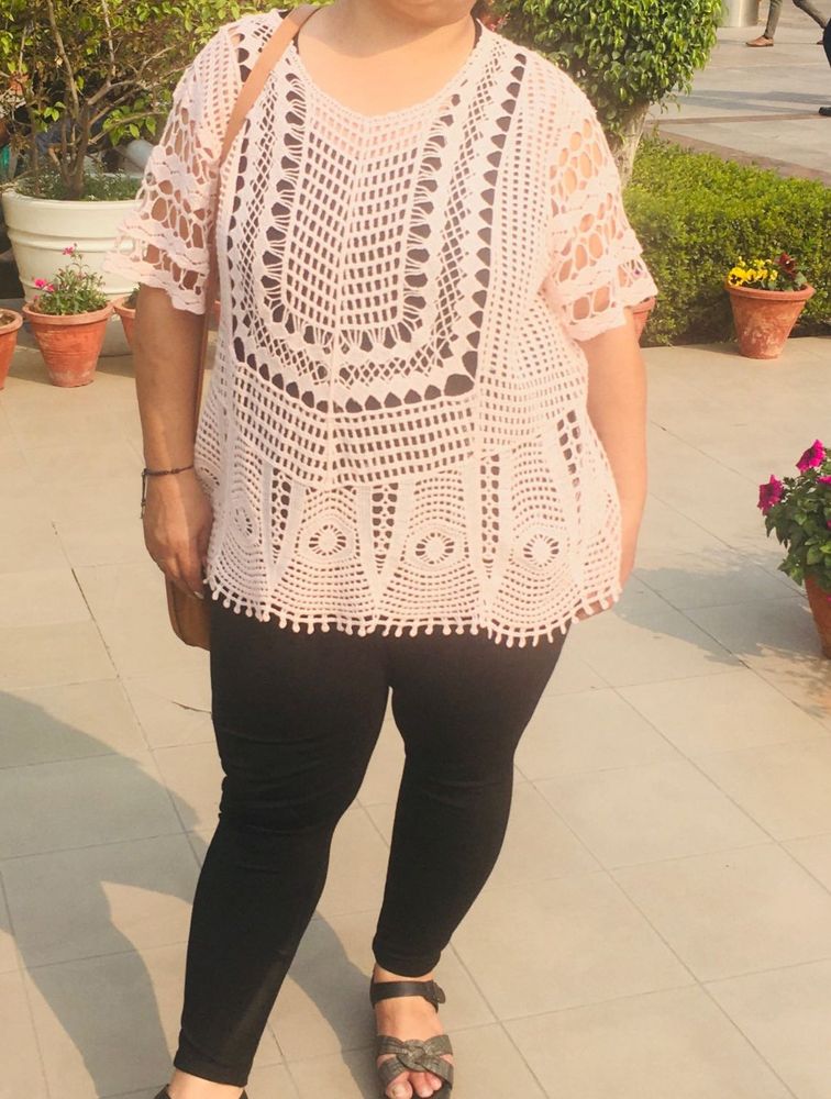 Crocheted Top - XL