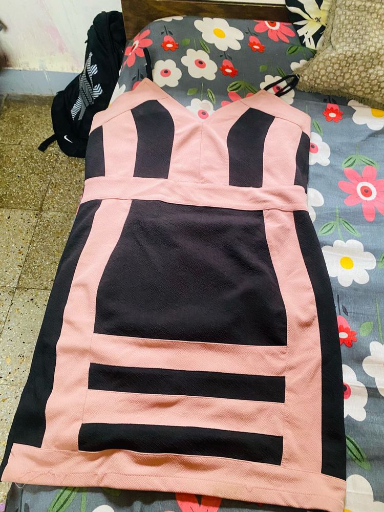 Chic Colorblock Dress