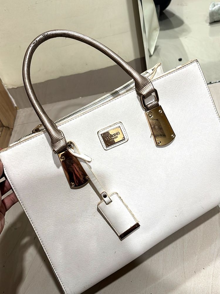 MORABITO White Tote Bag