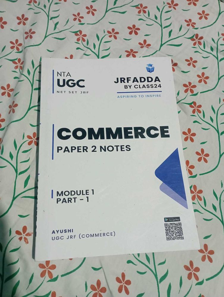 Jrf Adda Ugc Net Commerce Set Of 3