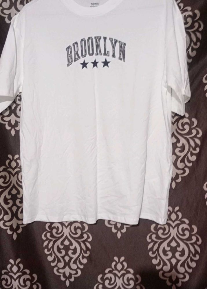 White Casual Summer Vibe T Shirt For Unisex