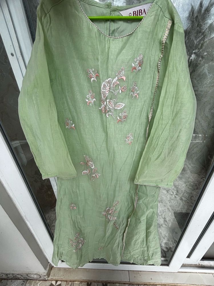Biba Embroidered Kurta