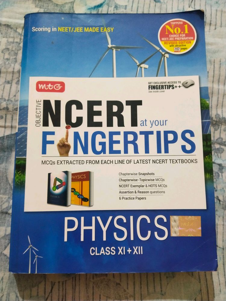 NCERT Fingertips Physics For NEET, JEE