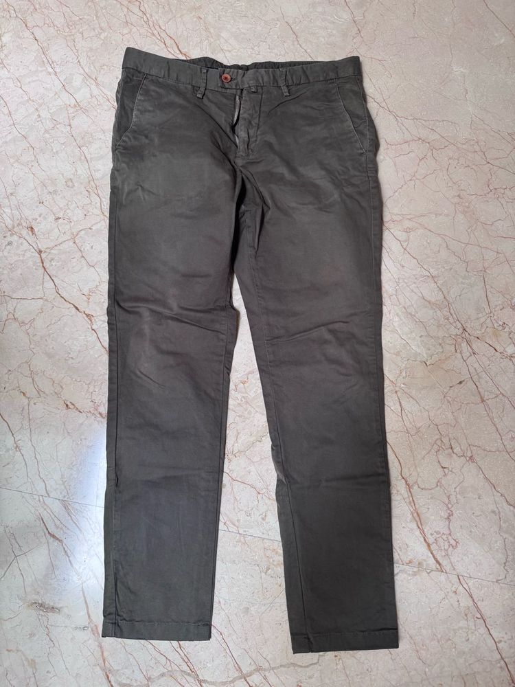 Olive Green Chinos