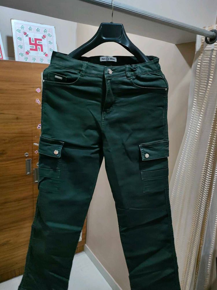 Green Cargo Pants