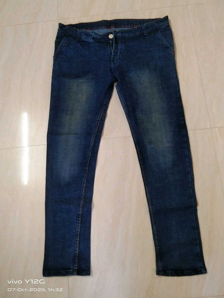 Dark Wash Denim Jeans