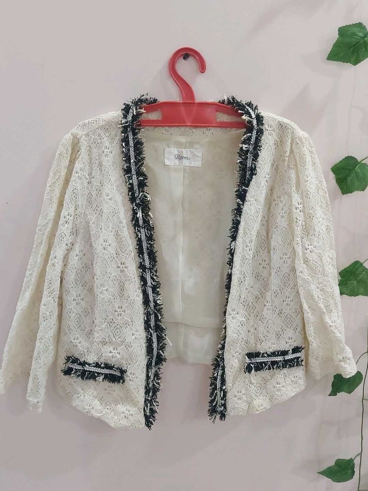 Crop Open Shirt For Women