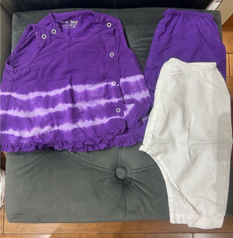 Purple Coord Set Baby