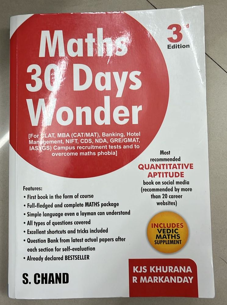 Maths 30 Day Wonder