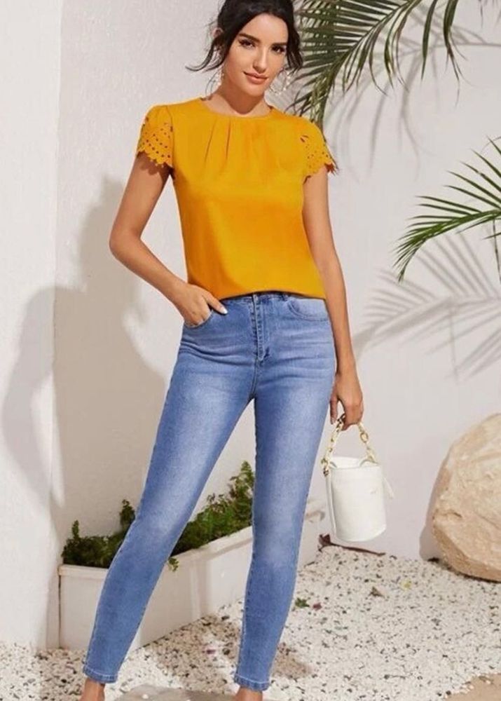 💛 Sun-Kissed Beautiful Color Top 💛
