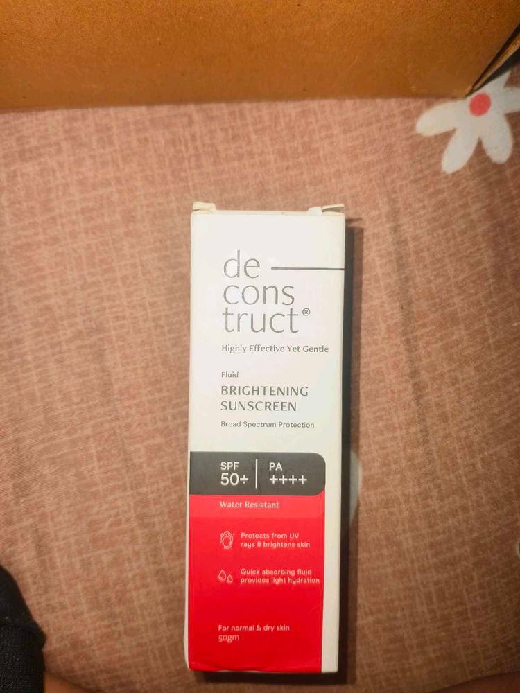 Deconstruct Sunscreen