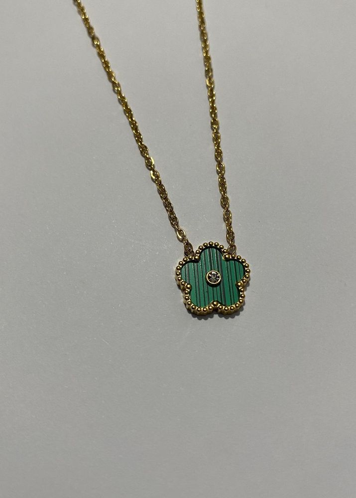 Clover AntiTarnish WaterproofStainless Necklace
