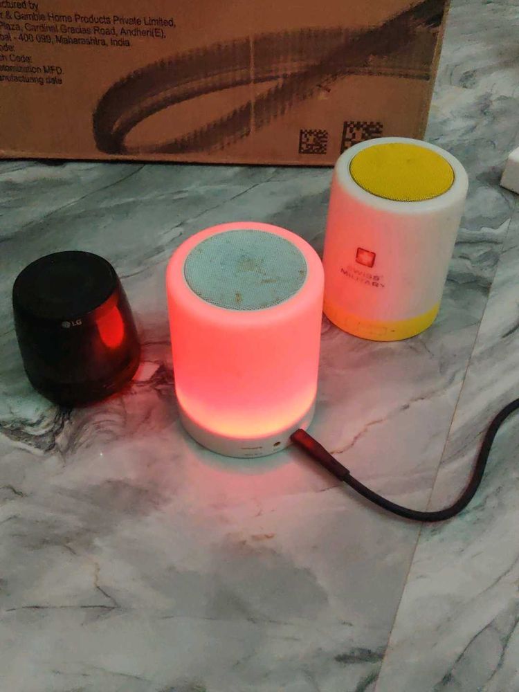 Portable Bluetooth Speakers - 3 Pack