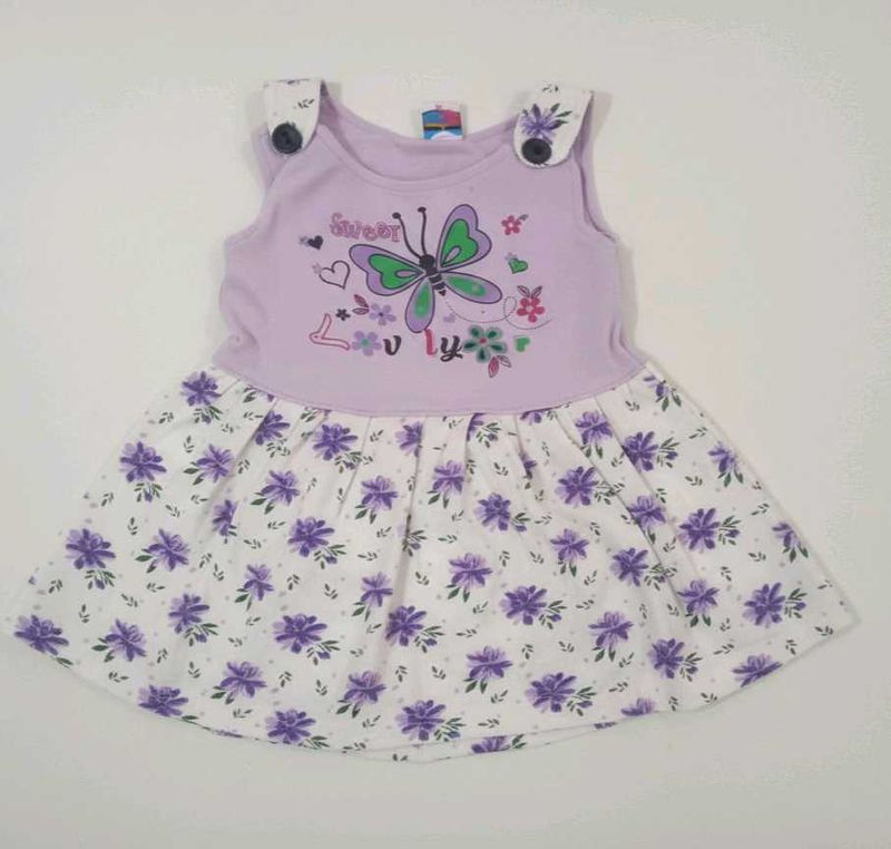 Adorable Butterfly &amp; Floral Frock