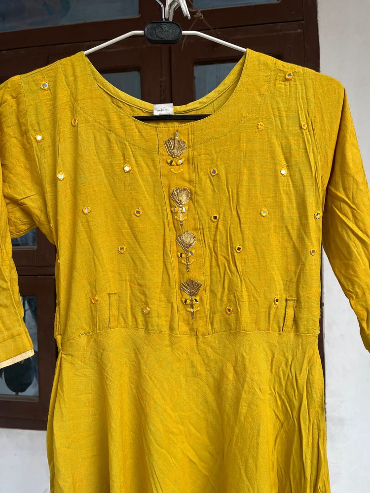 Anarkali Style Kurta