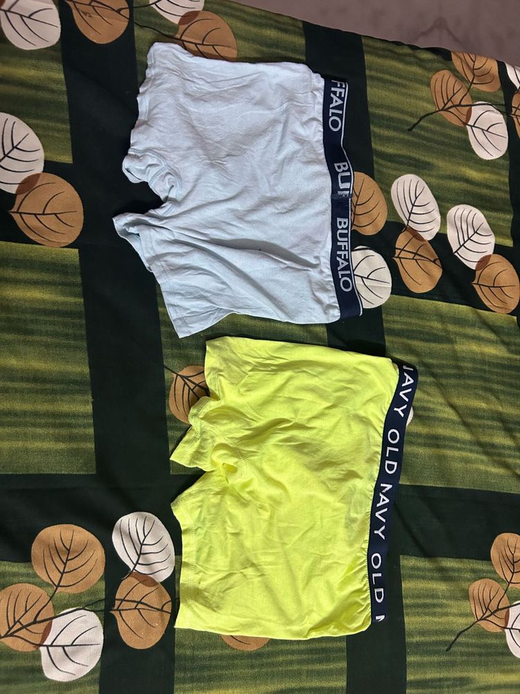 Mens Trunk pair Of 2