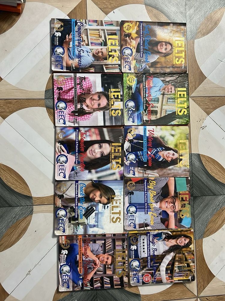 10 BOOKS EEC IELTS ACADEMIC &amp; GENERAL TRAINING