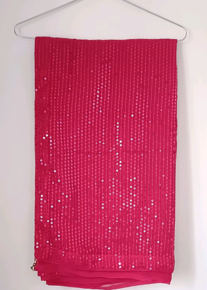 Party Trending Heavy Embellished &amp; Sequined Saree