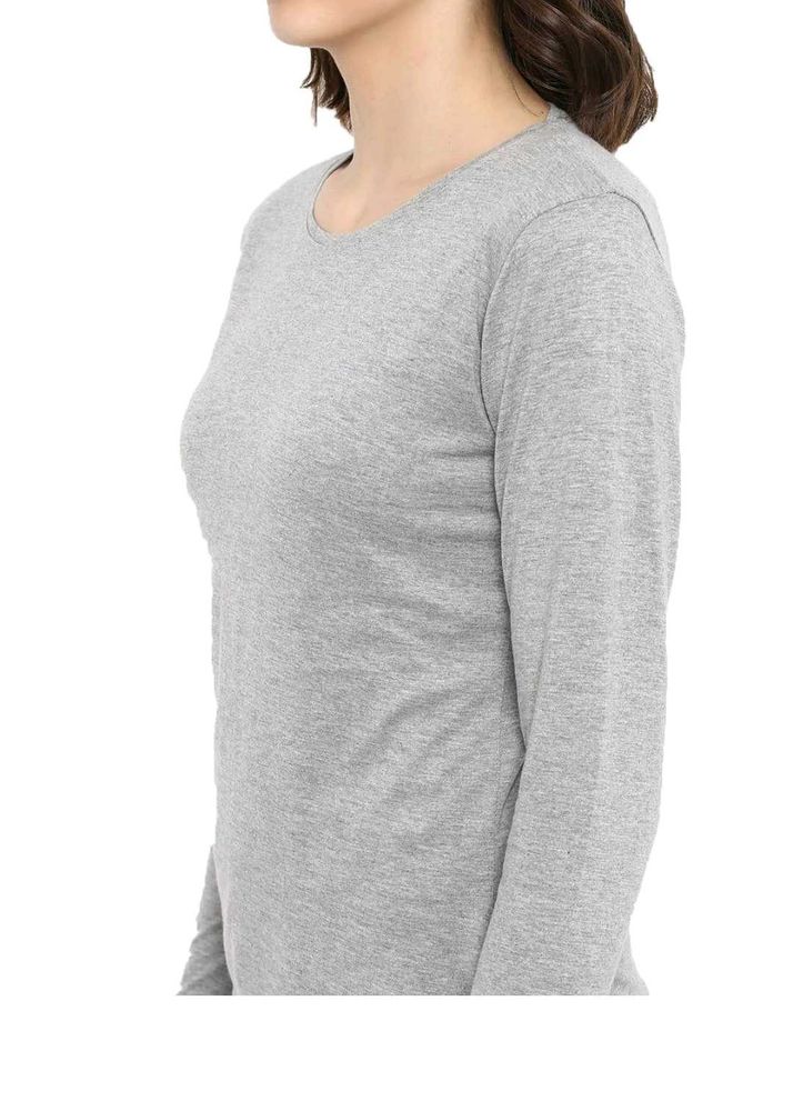 Grey Full Sleeves T Shirt Decathlon