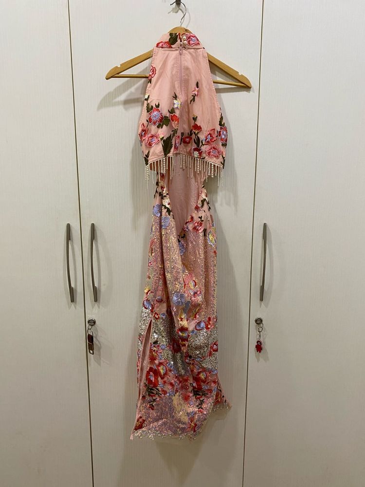 Pretty Embroidered Pink Dress, BRAND NEW