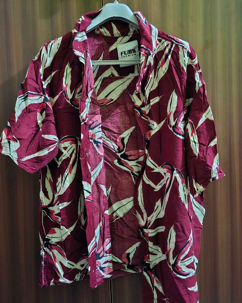 Floral Print Shirt 🌷