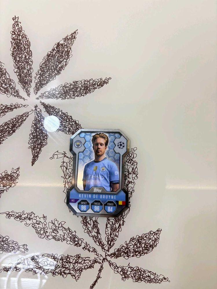 KDB chrome shield card | match attax