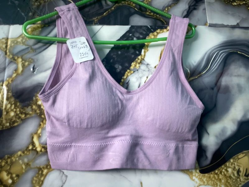 Lilac Comfort Bra