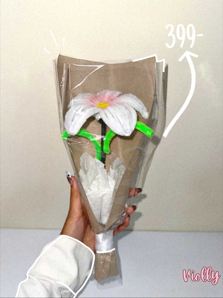 Handmade lily Flower Bouquet
