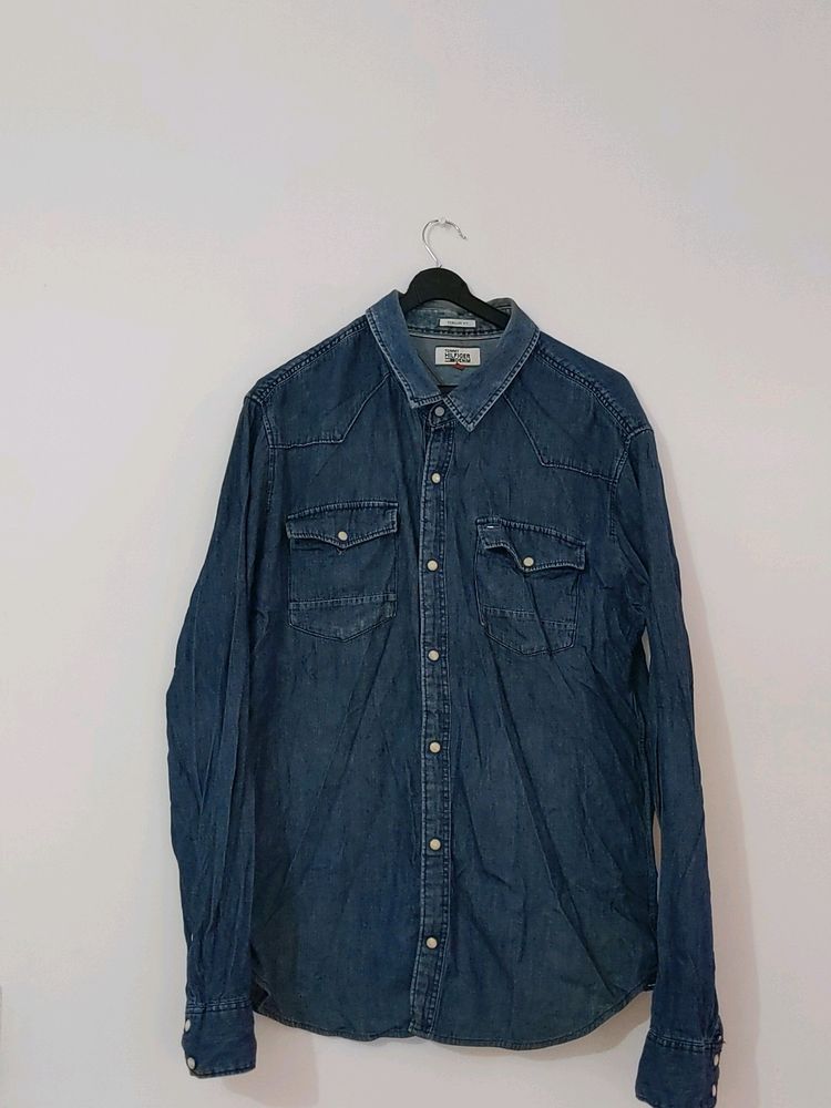 Tommy Hilfiger Men's Full sleeve Regular Fit