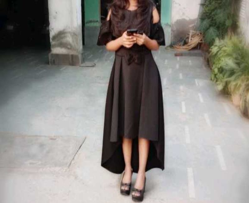 Elegant Black one piece for party