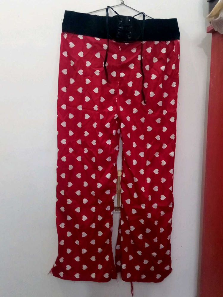 Heart Print Lounge Pants