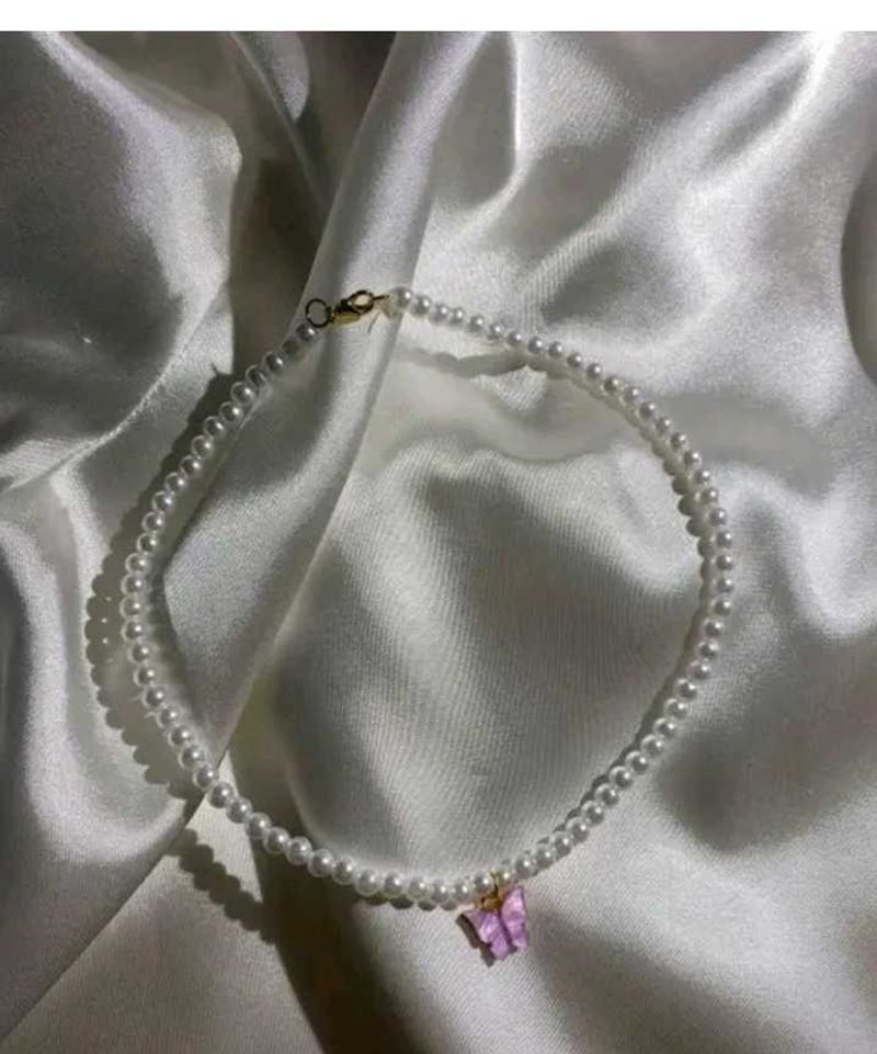 Pearl Butterfly Neckchain