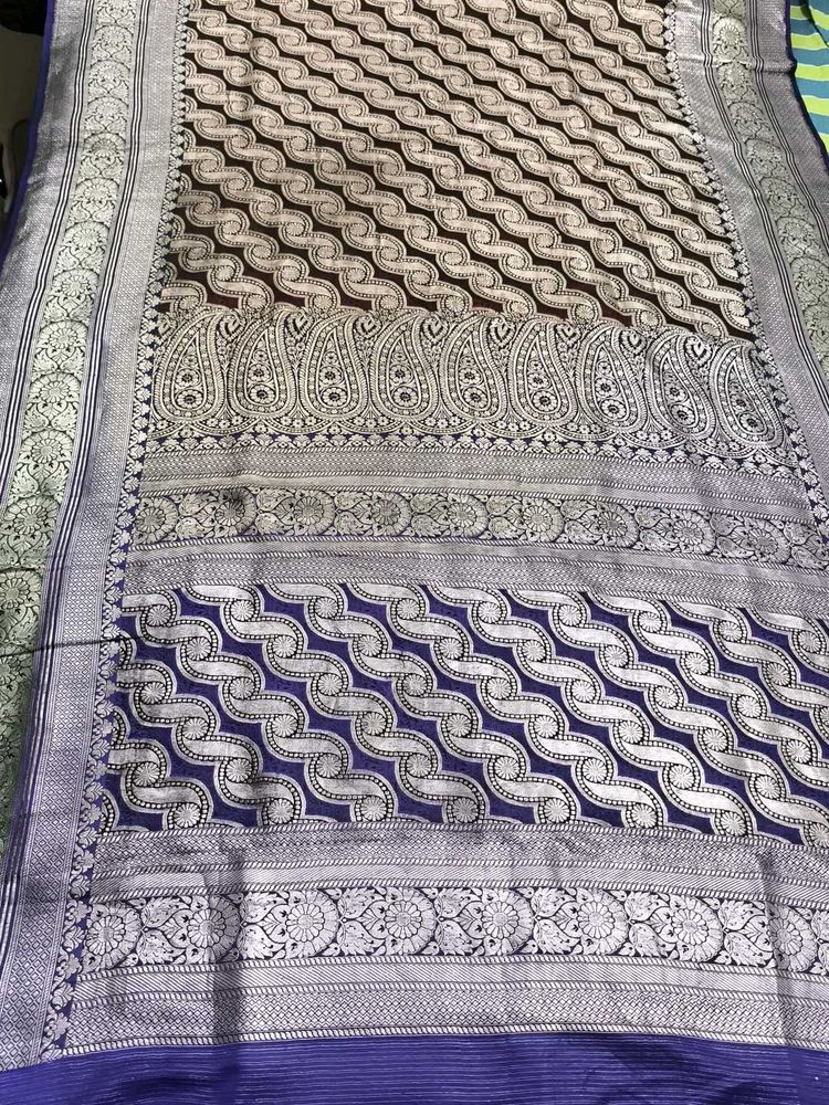 Vintage Unique Banarasi Silk Sare