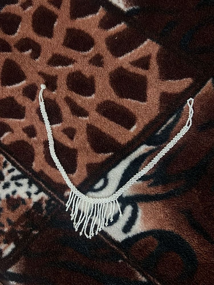 Beaded Fringe Necklace