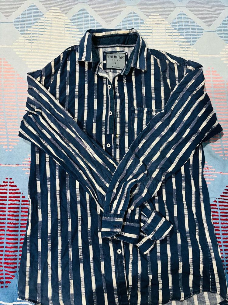 Striped Casual Shirt