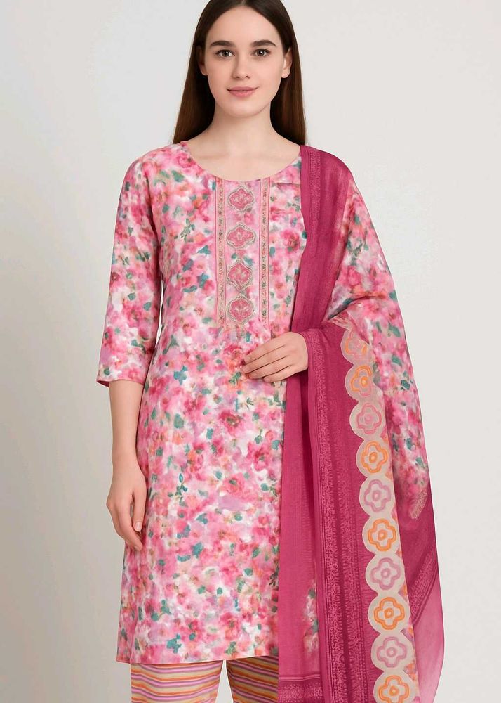 Floral Kurta Set &amp; Dupatta